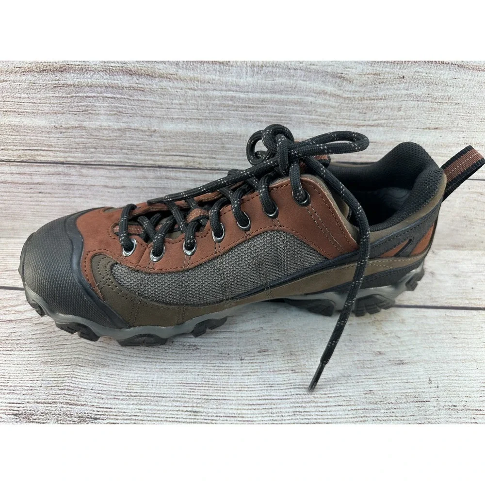 Oboz Men's Earth Firebrand II B-Dry Low Top Leather Lace Up Hiking Shoes Size 9